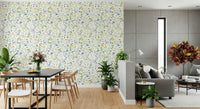 Wildflower art print Colorful Watercolor Meadow wall paper