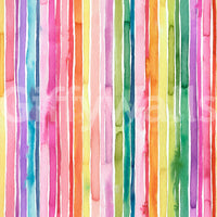 Colorful Watercolor Vertical Stripes Wallpaper⁠