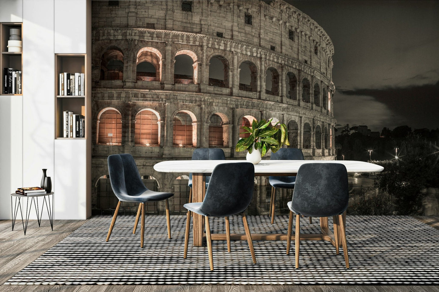 The style is classic and feels very connected to history.

