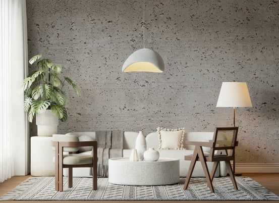 Urban cement-inspired surface in Concrete Canvas Wall Mural artistic finish