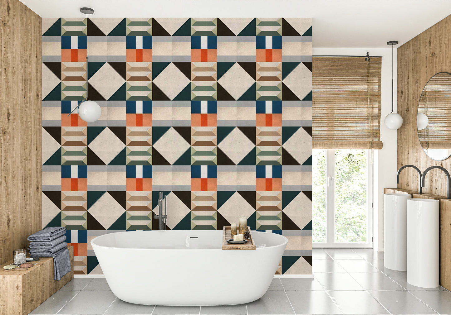 Soft industrial concrete canvas wall print

