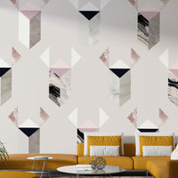 Matte texture mural for walls

