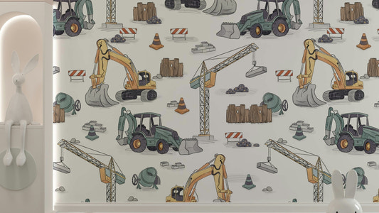 Construction Site Wallpaper
