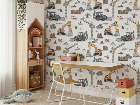 Construction Site Wallpaper