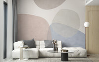 contemporary abstraction wallpaper mural - Giffywalls