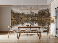 Contrast of Worlds Wall Mural