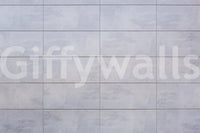 Cool Grey Grid Wall Mural -2306811