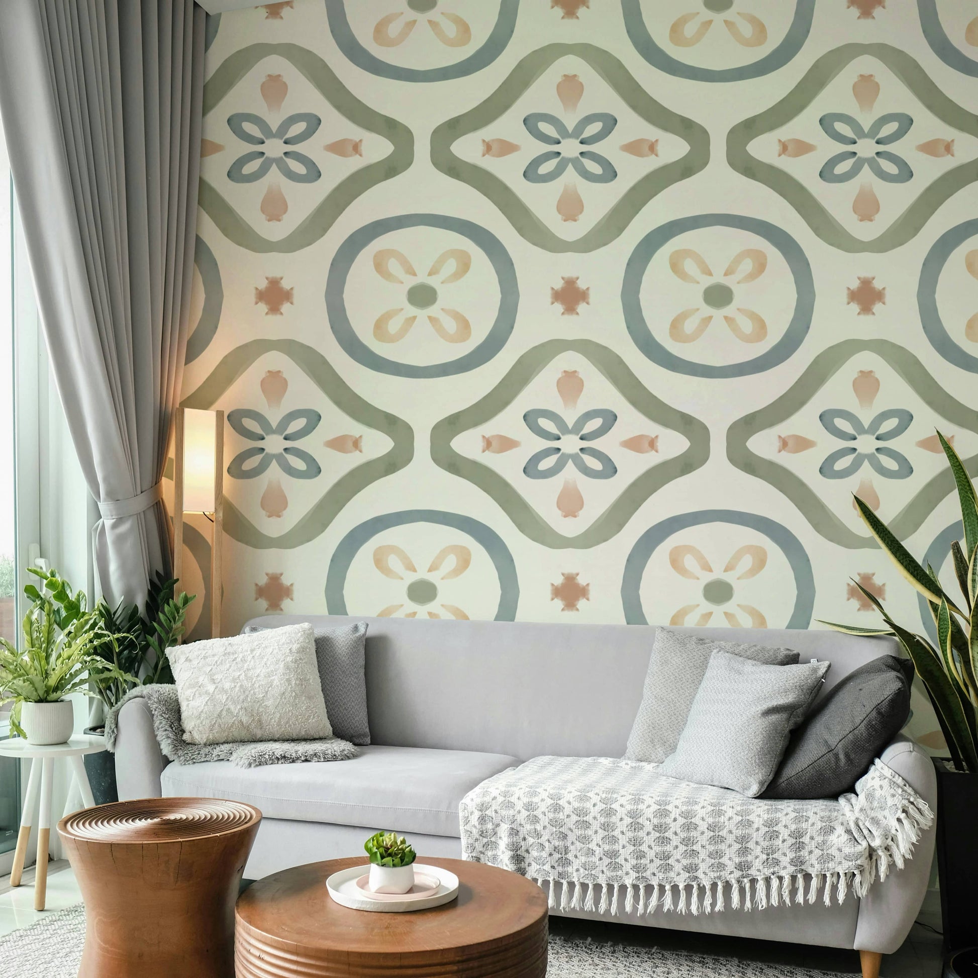 Wallpaper for walls with a fantastical landscape

