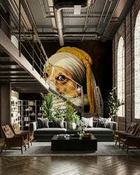 painting of a corgi in a robe

