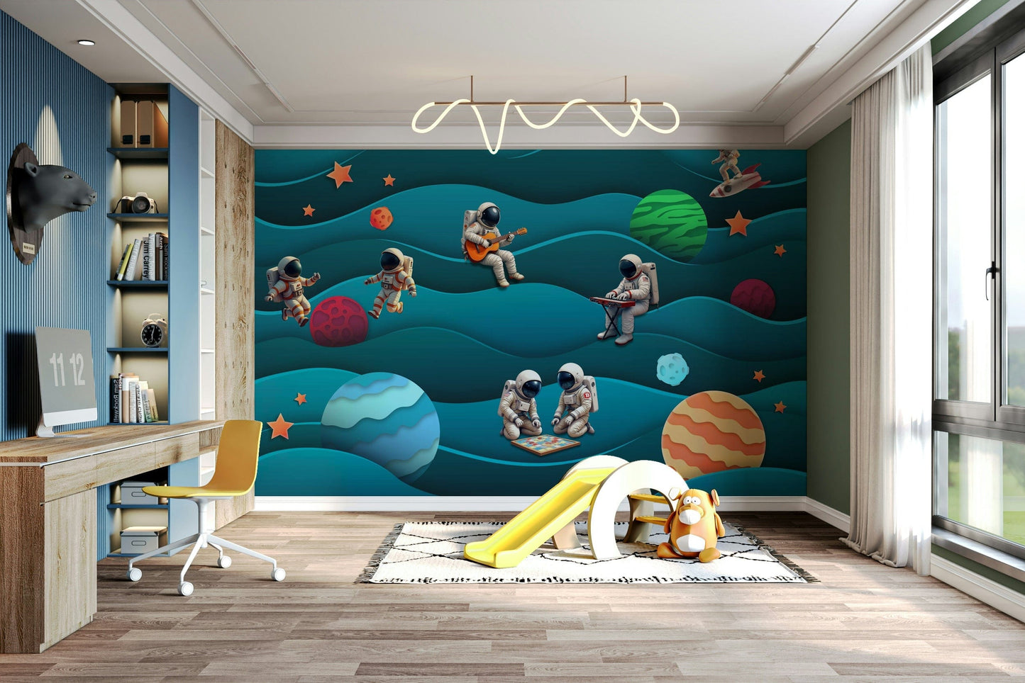 The design feels happy and adventurous.

