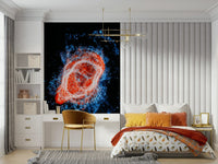 Cosmic Bloom Wall Mural