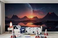 Cosmic Dusk Wall Mural