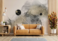 Cosmic Dust Wall Mural adding depth to modern interiors

