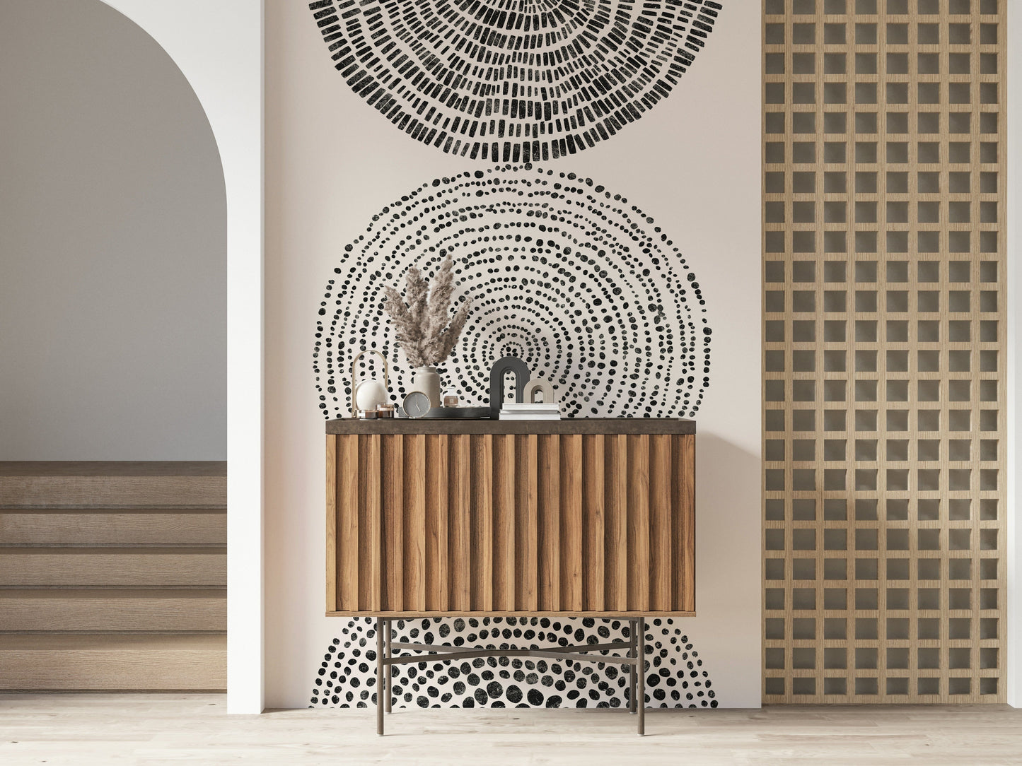 Cosmic Echoes Wall Mural