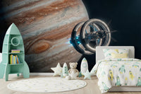 Cosmic Station Wall Mural