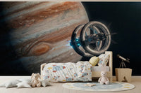 Cosmic Station Wall Mural