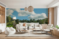 Countryside Meadow Wall Mural
