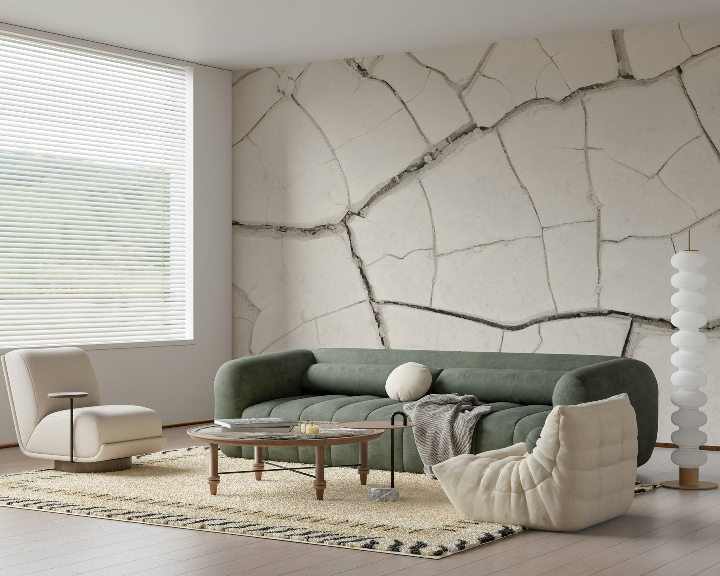 Arid Earth Abstract Wall Mural -2306166