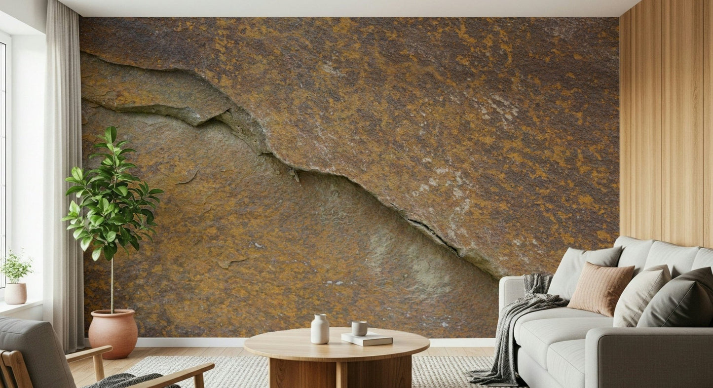 Cracked Stone Wall Mural -2566606
