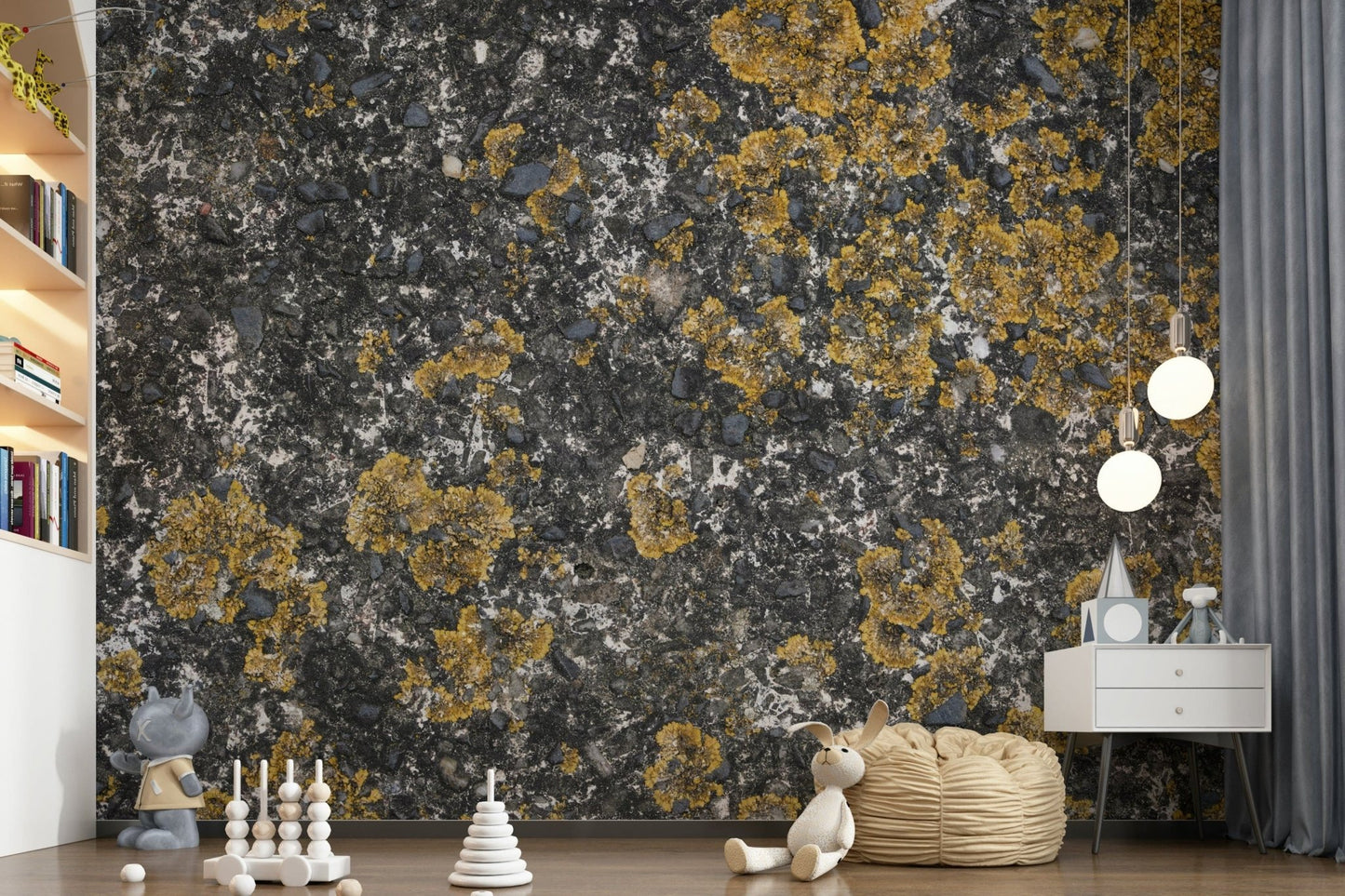 Cracked Stone Wall Mural -2566609