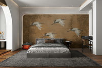 The design feels graceful and peaceful.

