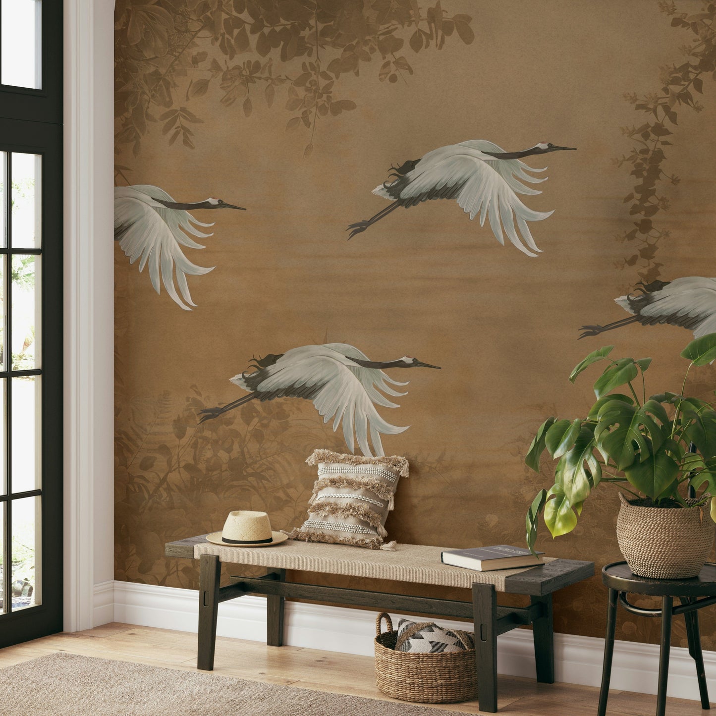 The colors are soft and gentle, with pale pinks, blues, and greens.

