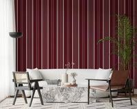Crimson Stripes Wallpaper⁠