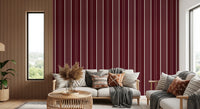 Crimson Stripes Wallpaper⁠