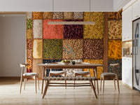 Delicious grains pattern for Culinary Canvas wallpaper for walls.