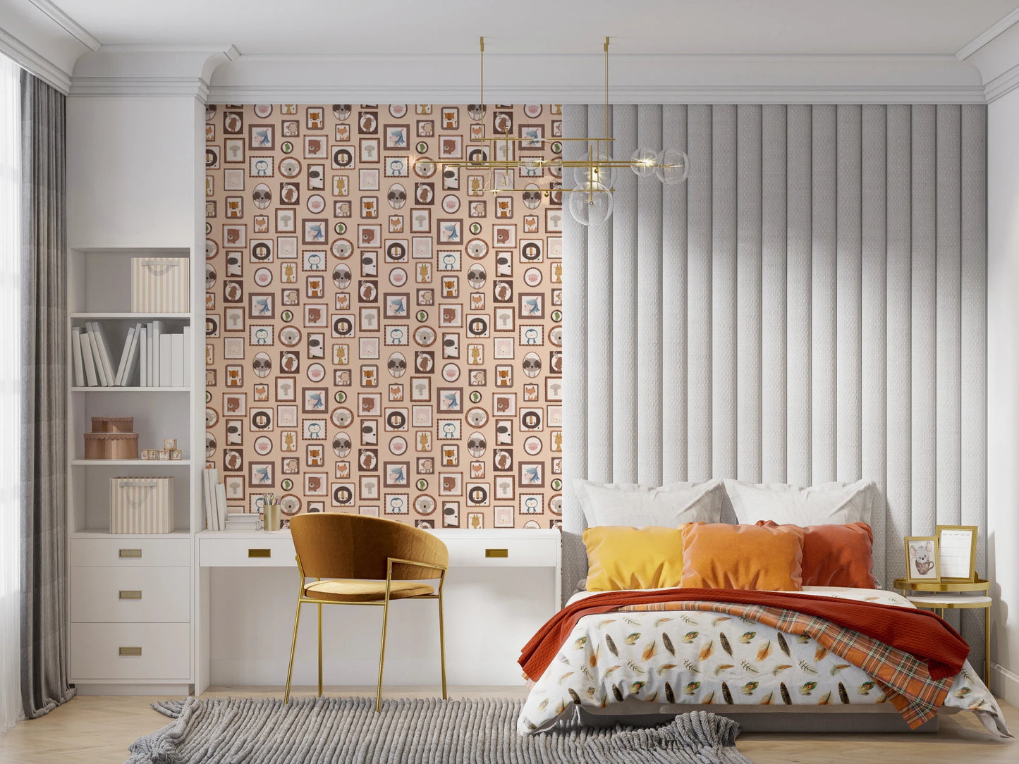 Cute Animal Portraits Wallpaper⁠