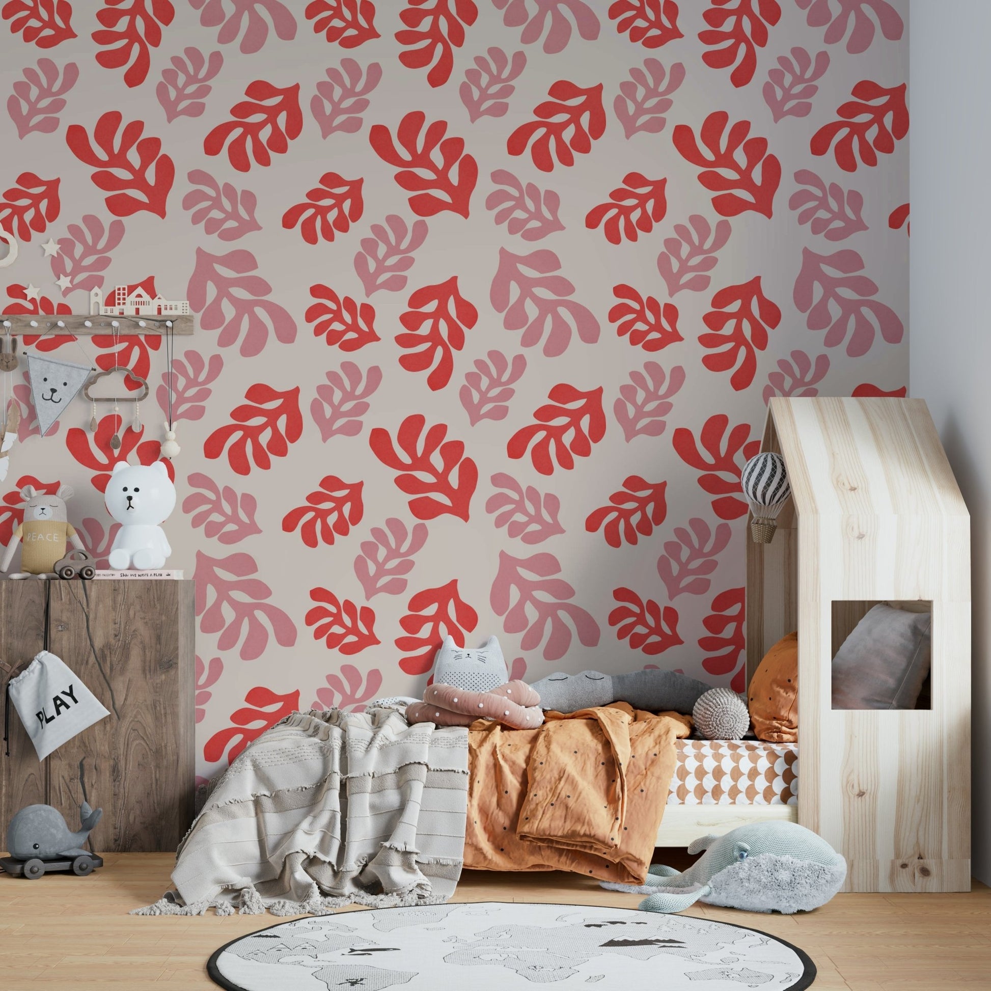 Product Name installed in a narrow hallway to add visual interest and depth.