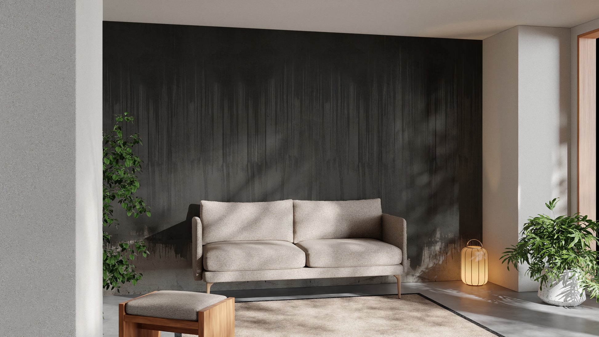 Dark abstract wallpaper with grunge texture layers