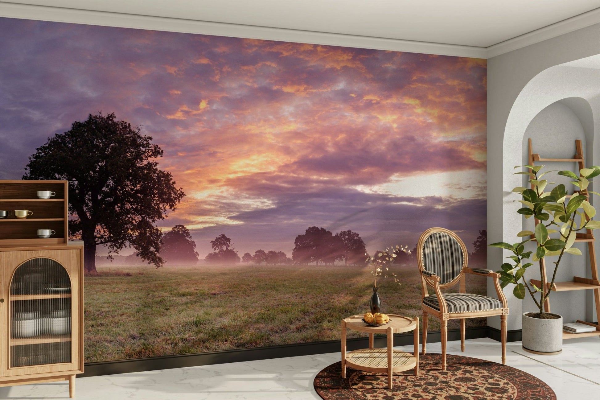 daybreak serenity wall mural

