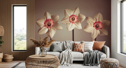 Dazzling Daffodils Wall Mural