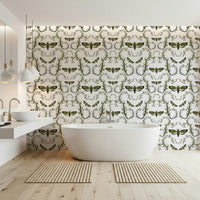 Death's - Head Hawkmoth Garden Wallpaper⁠