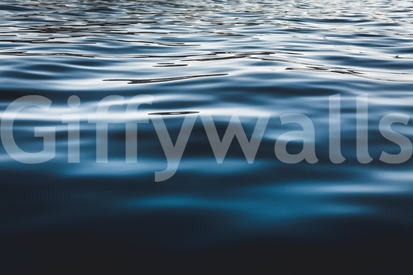 Deep Blue Waters Wall Mural -2226401