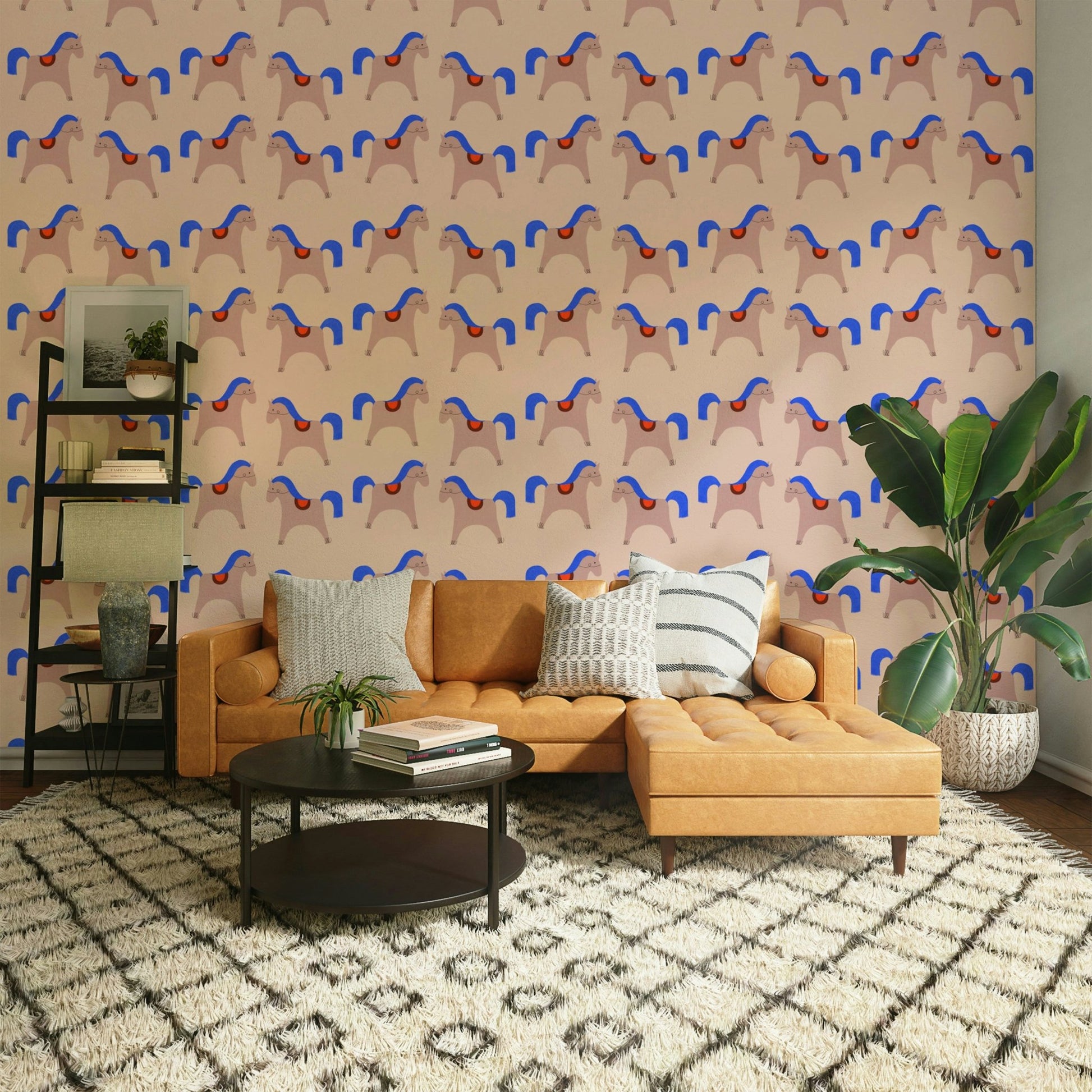 Sophisticated Delight Carousel wallpaper for walls

