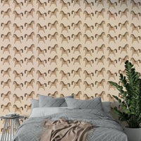 Soft abstract wallpaper with curved shapes

