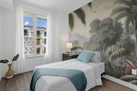 Dense Rain Forest Trees Wallpaper Mural - Giffywalls