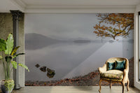 Derwentwater reflection mural for home decor

