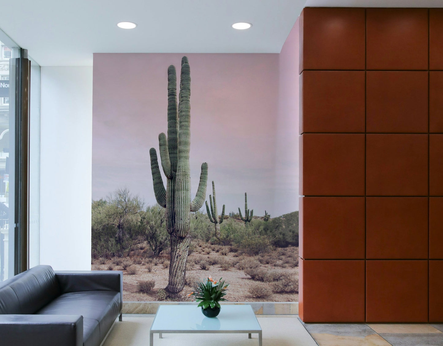 Soft blush tones complement a variety of decor styles

