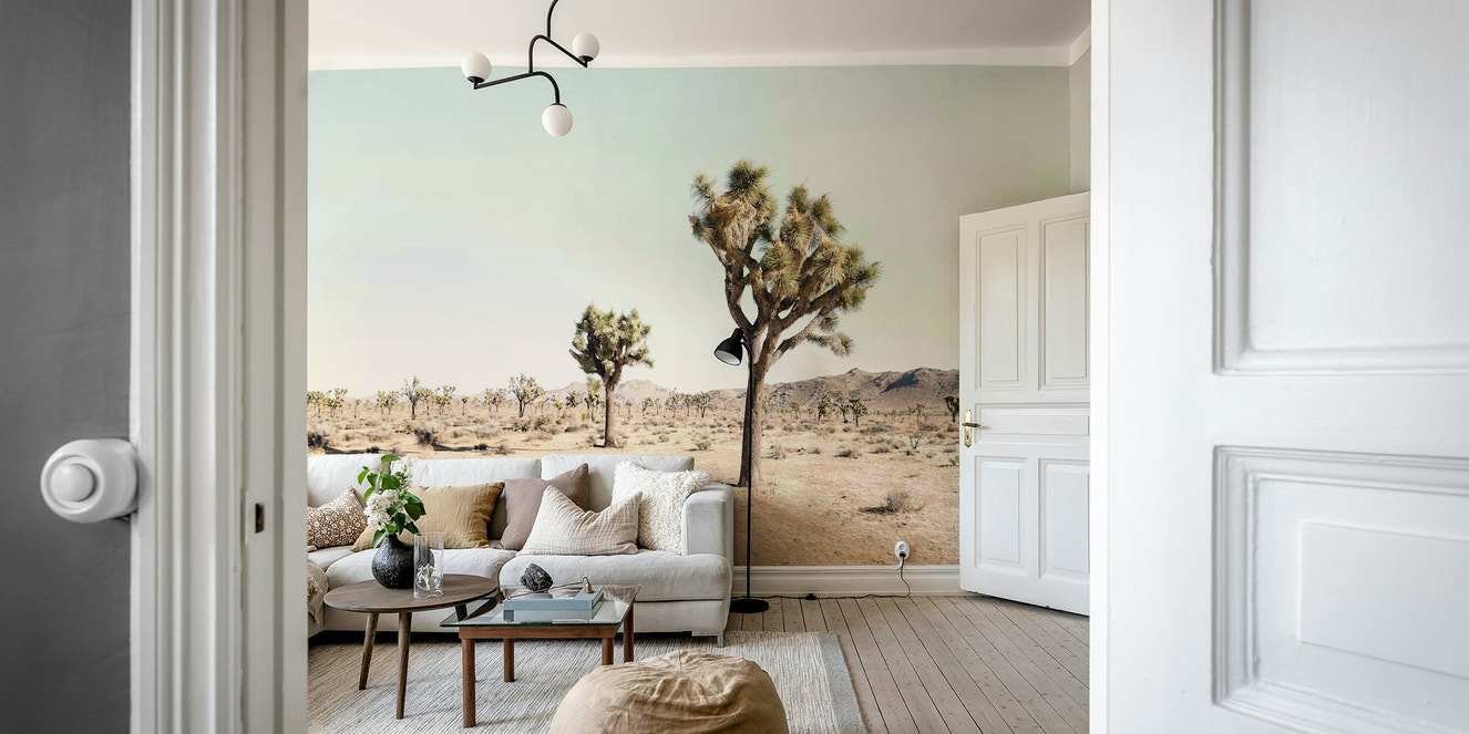 Serene desert landscape.

