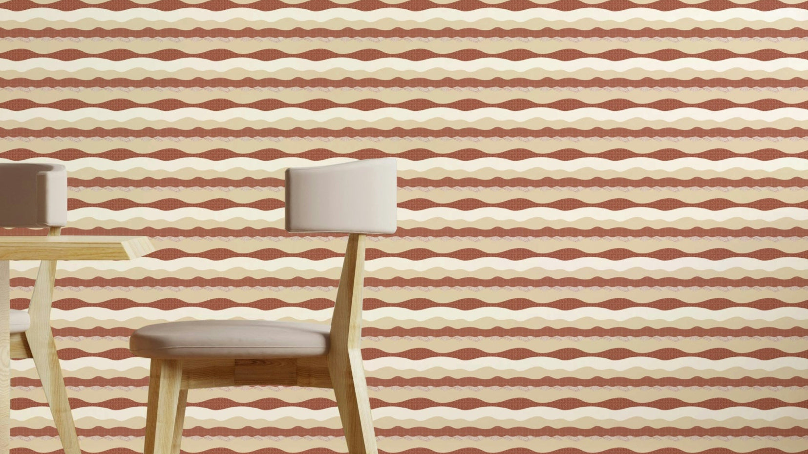 Golden desert dunes under soft light – wallpaper for walls

