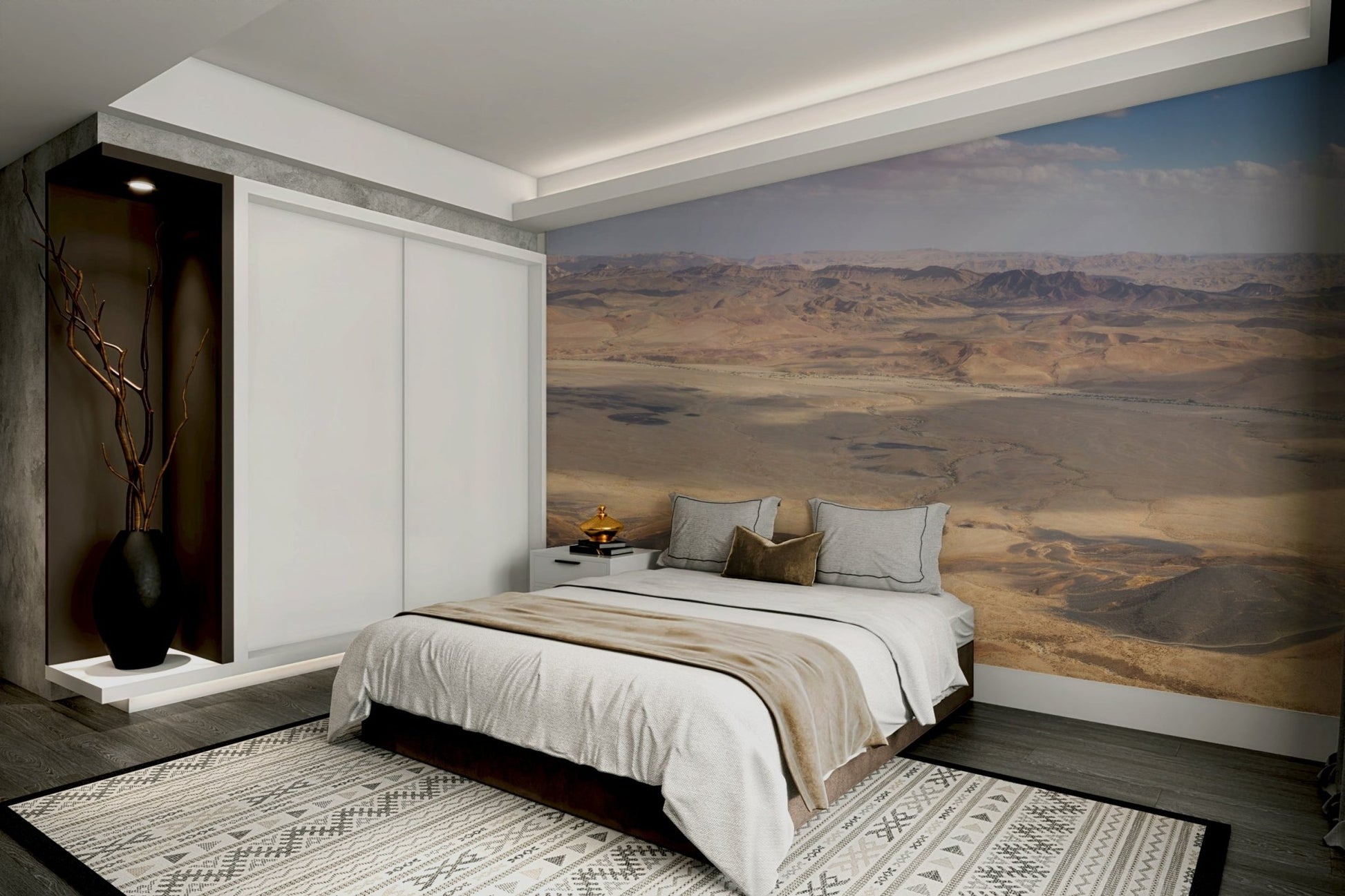 The feeling is one of quiet, natural beauty.

