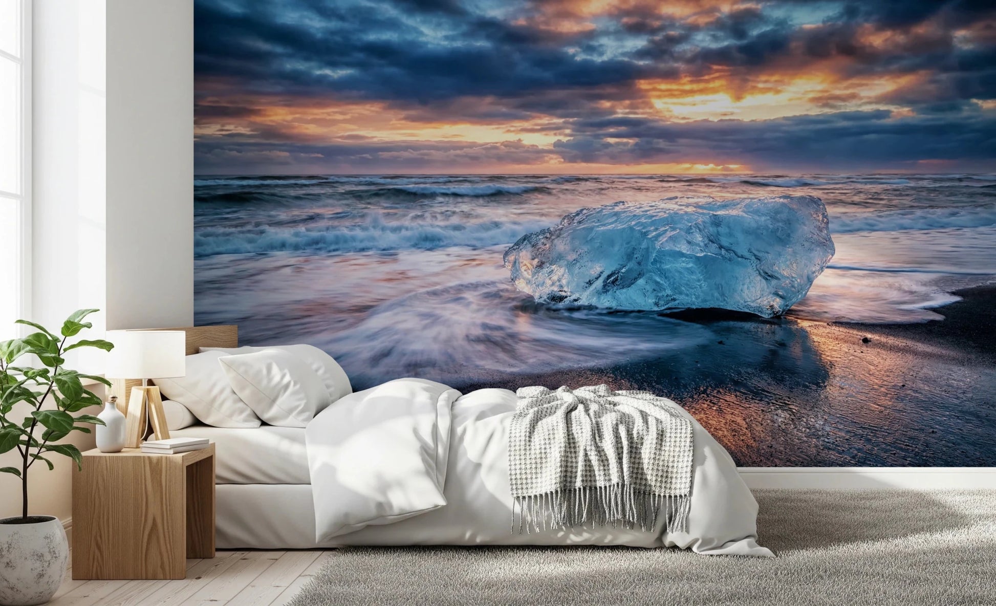 Diamond Beach Dawn Wall Mural