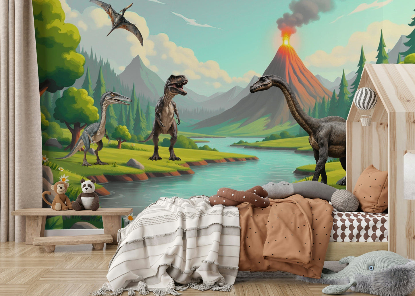 The image has a happy, energetic mood.

