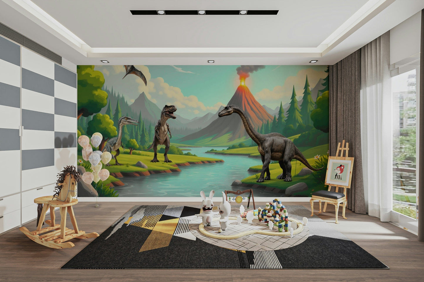 The design feels happy and adventurous.

