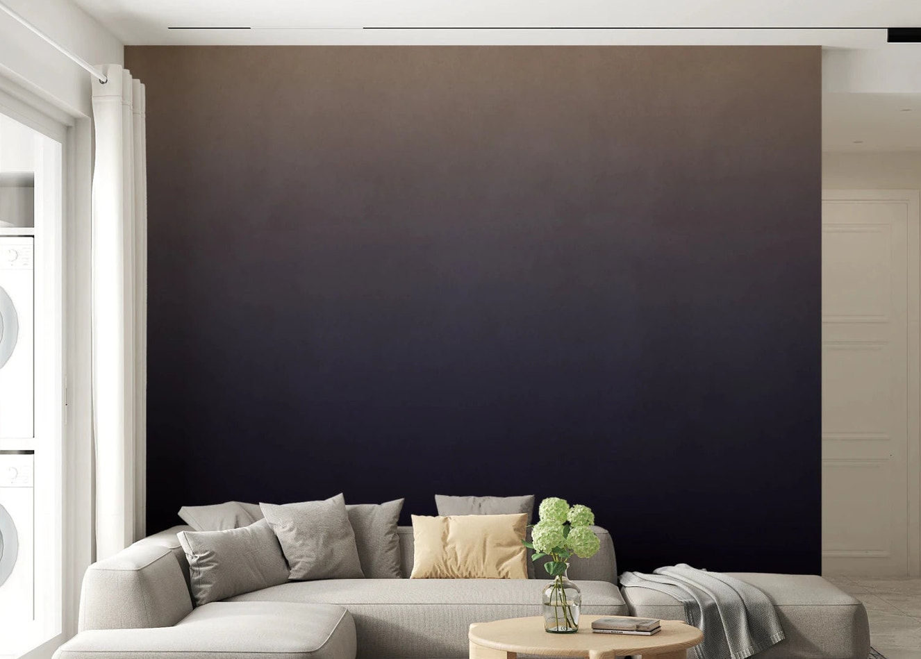 Dirty Paper - Ombre Dusk Wall Mural