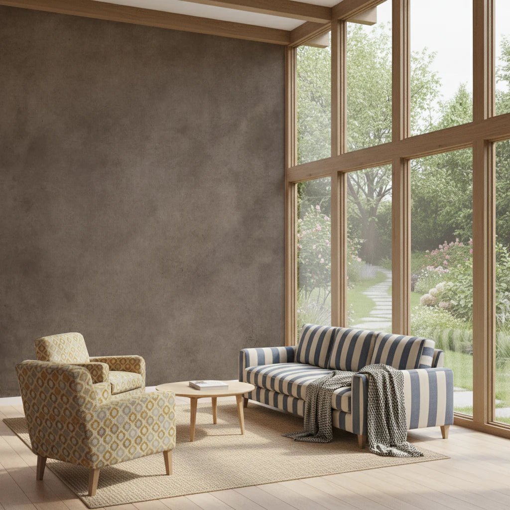 Dirty Paper - Taupe Wall Mural