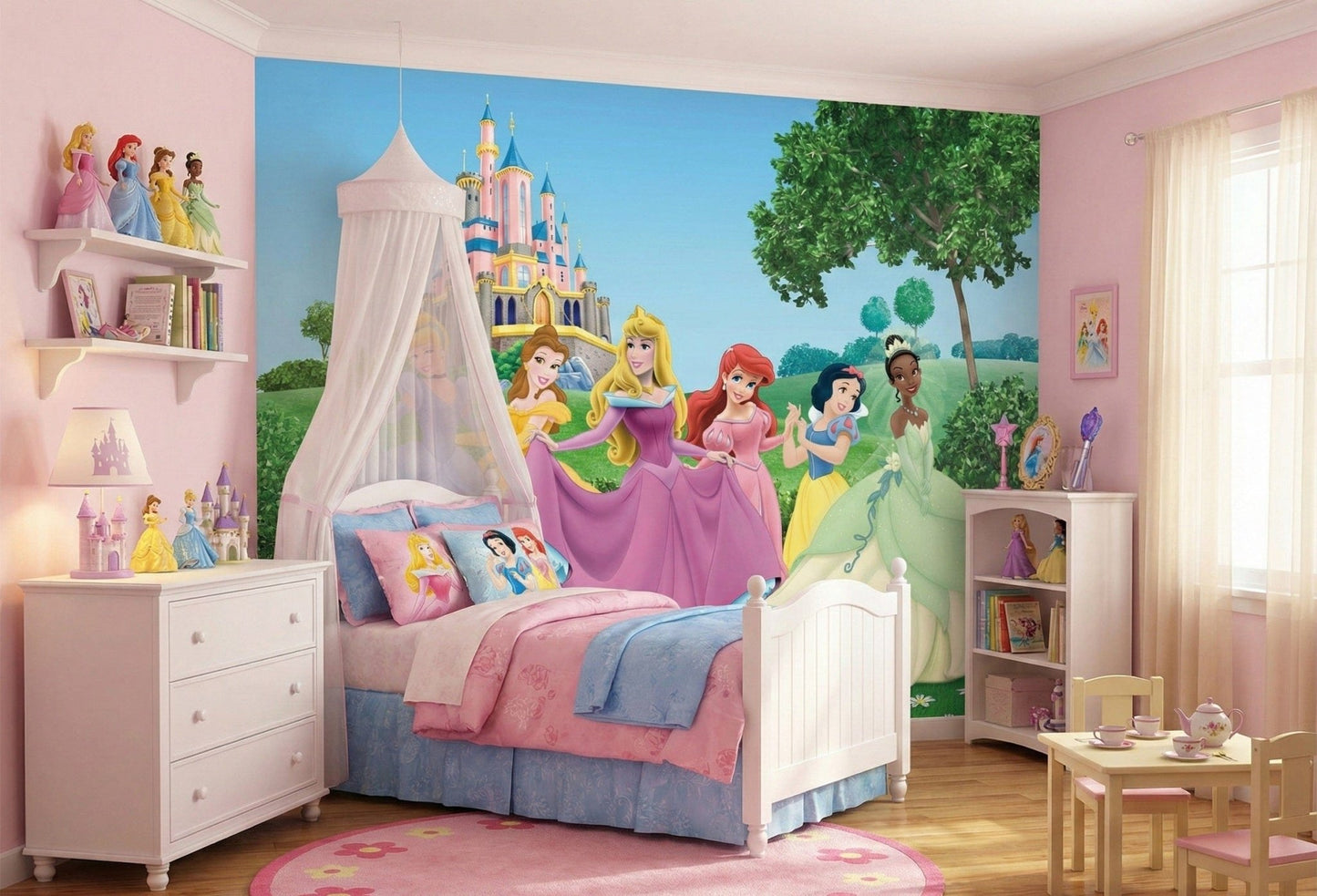 Disney Princesses Kids Room Wall Mural